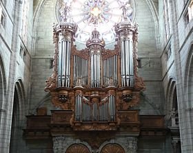 Utazás lakóautóval Béziers katedrális orgona