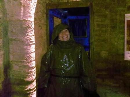 Utazás lakóautóval Béziers - Pezenas esőben 