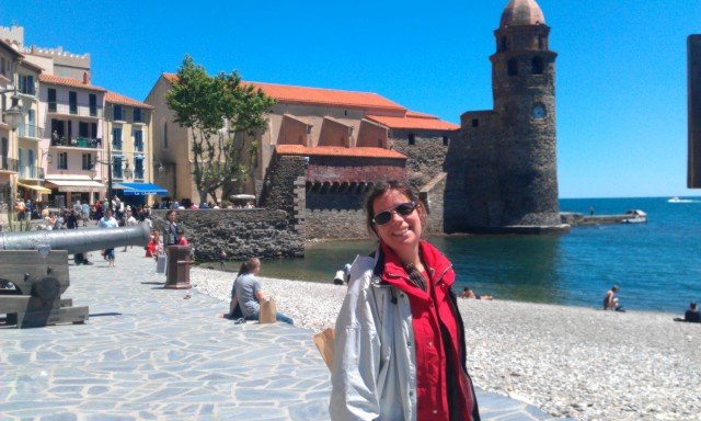 Úton Spanyolország felé - katalán földön 71 Úton Spanyolország felé - Collioure, öböl