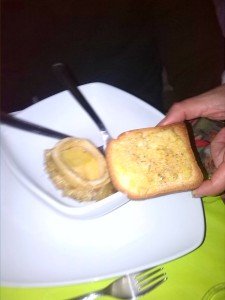 Húsleves után velős pirítós