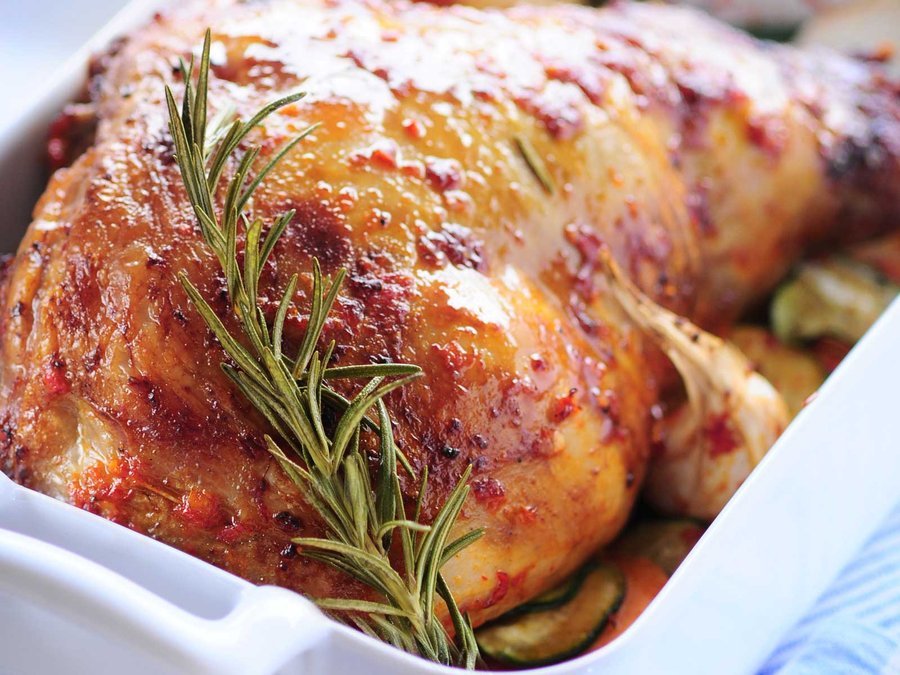 húsvét lakóautóban - gigot d'agneau sült báránycomb