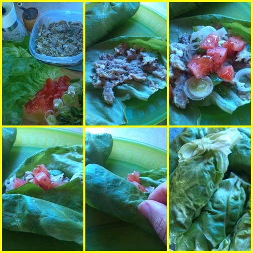 Nyers ételek 11 Nyers ételek - zöldségtekercs recept fotókkal