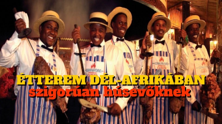 Étterem Dél-Afrikában – szigorúan húsevőknek