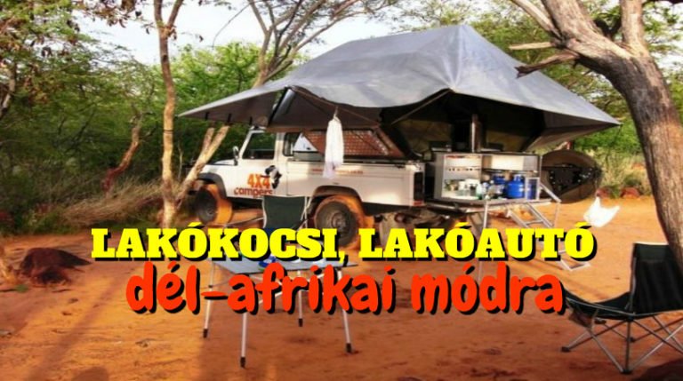 Lakókocsi, lakóautó dél-afrikai módra