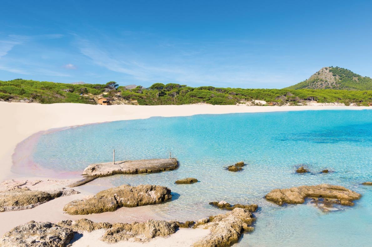 Európa 12 legkedveltebb tengerpartja - Cala Agulla Beach, Mallorca, Spanyolország