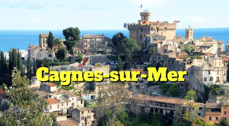 Cagnes-sur-Mer félúton Nizza és Antibes között